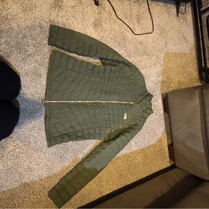 The North Face Green Puffer Jacket